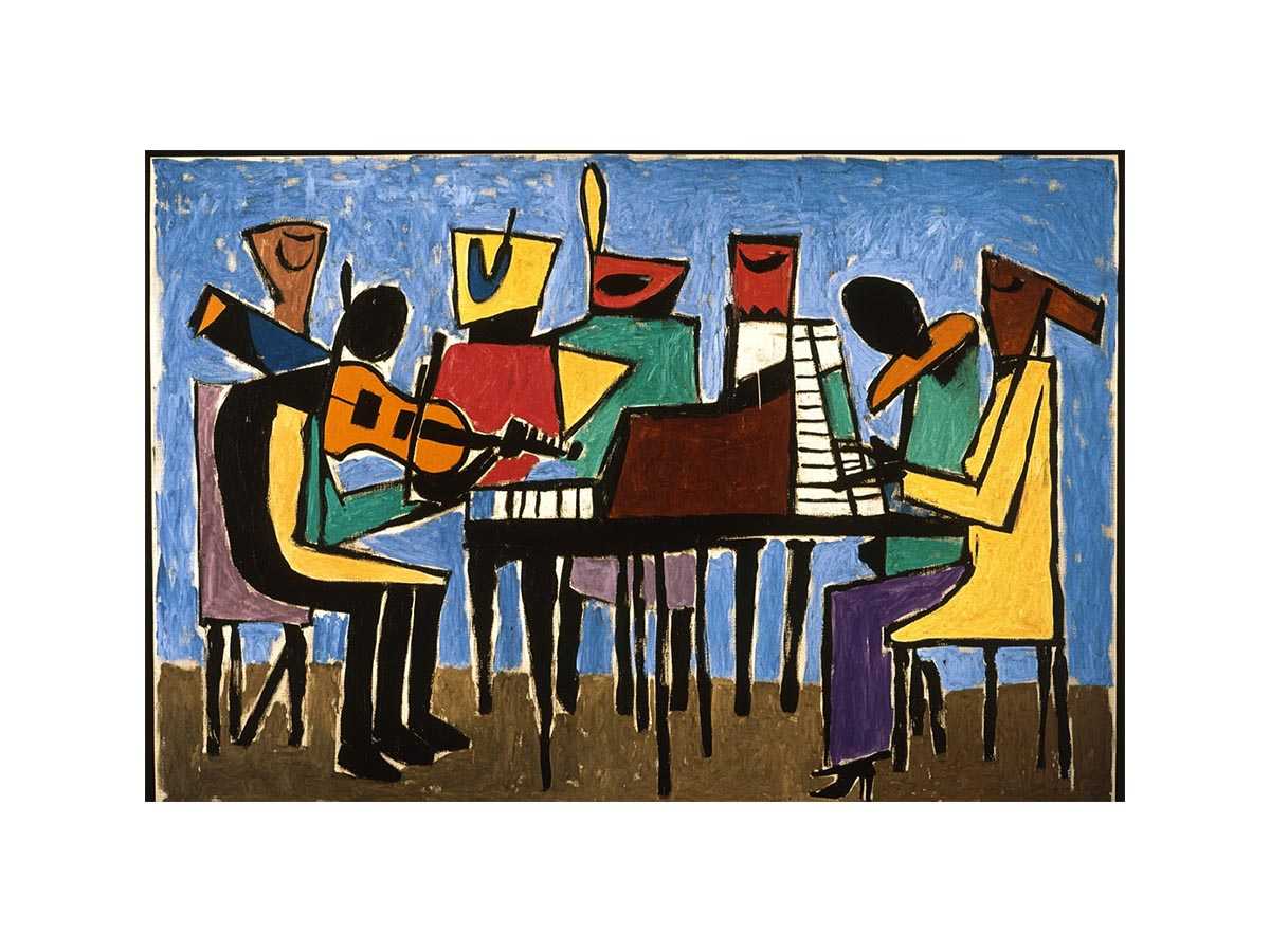 Perfromance  Oil Painting
