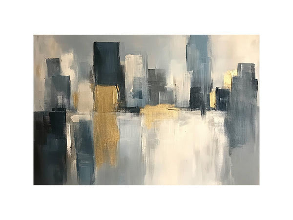 Cityscape  Oil Painting