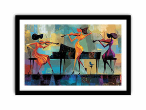 Stylish Attir Canvas Painting 