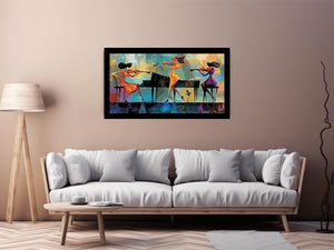 Stylish Attir Canvas Painting 