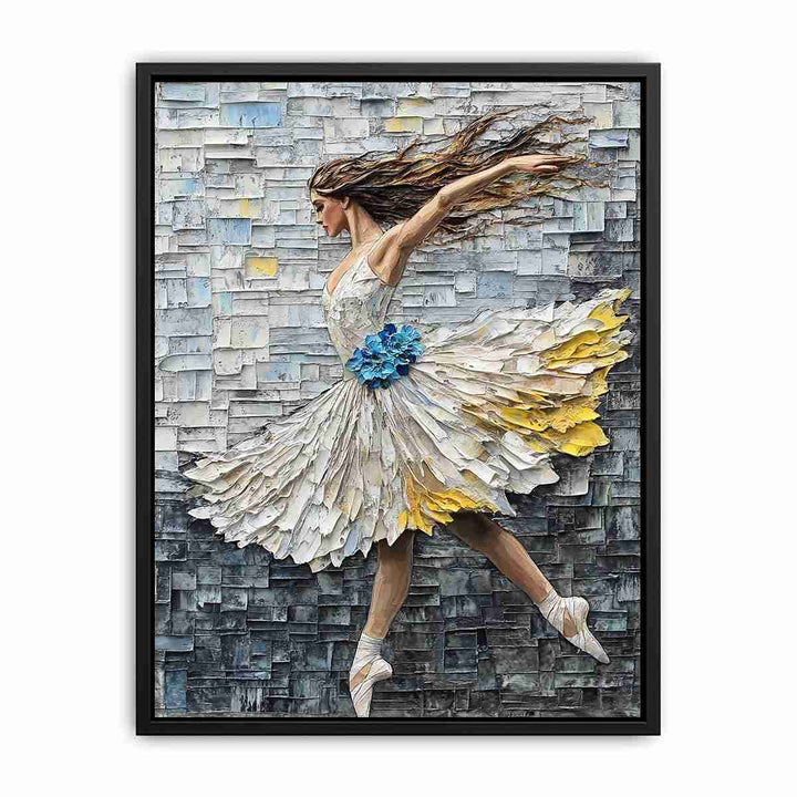 Ballerina Canvas Painting 