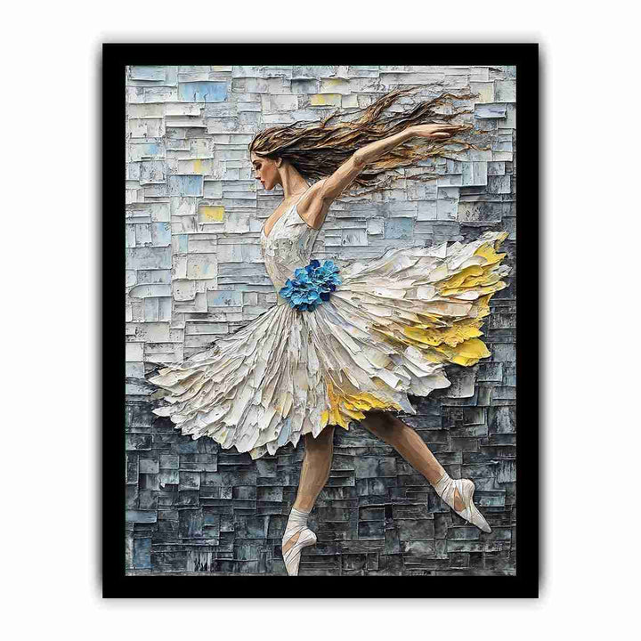 Ballerina Canvas Painting 