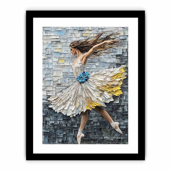 Ballerina Canvas Painting 