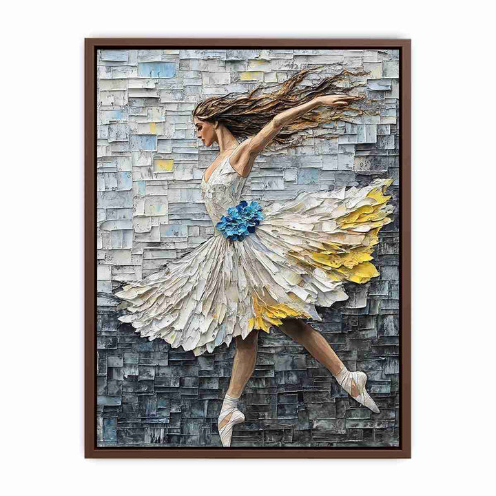 Ballerina Canvas Painting 