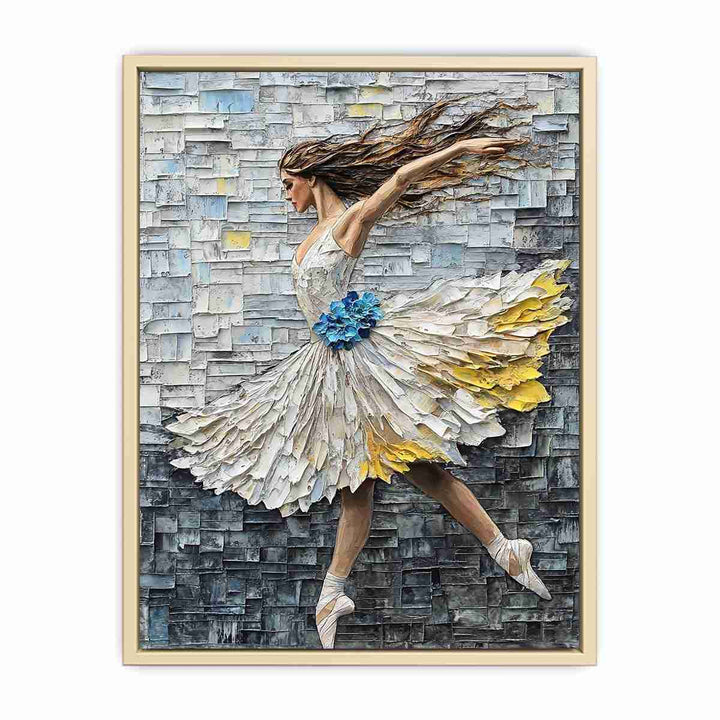 Ballerina Canvas Painting 