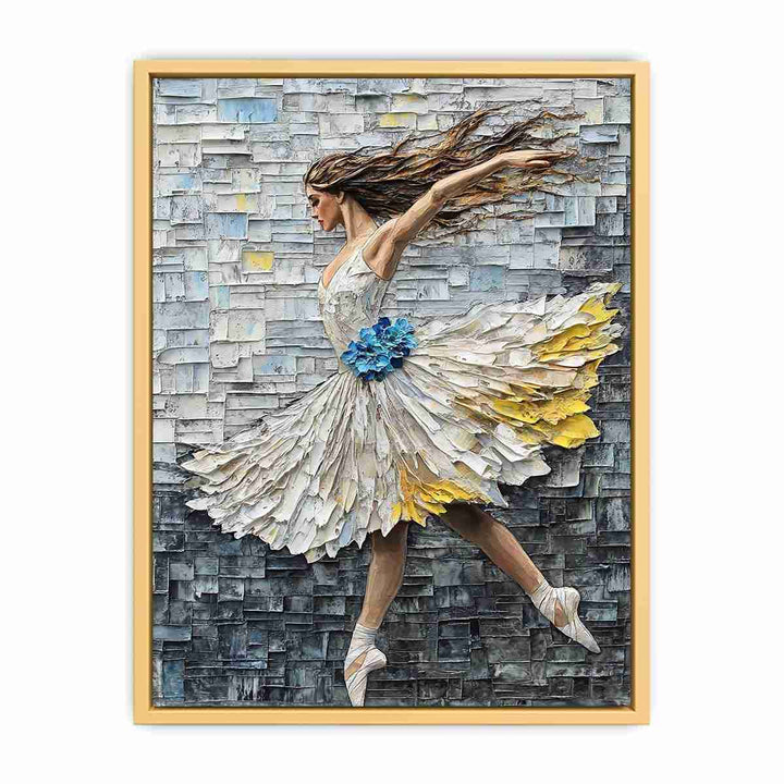 Ballerina Canvas Painting 
