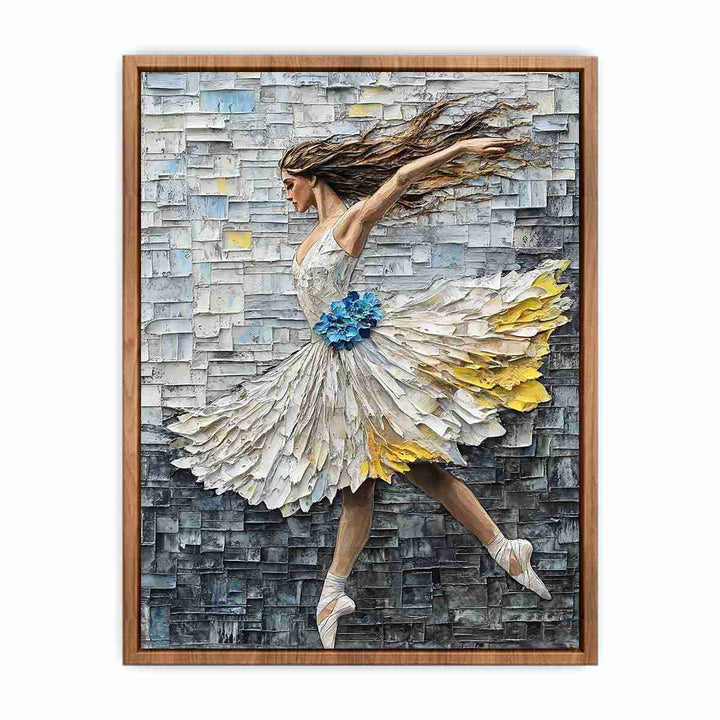 Ballerina Canvas Painting 