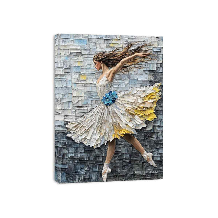 Ballerina Canvas Painting 