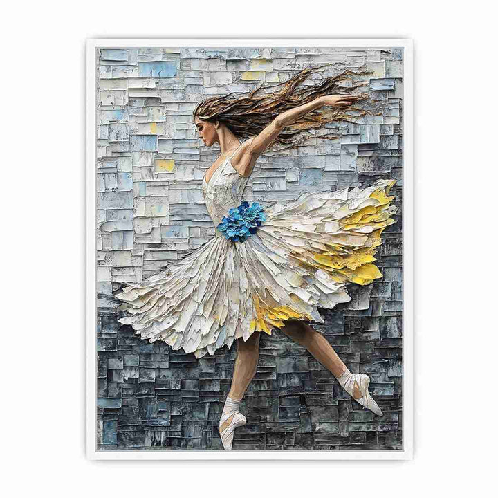Ballerina Canvas Painting 