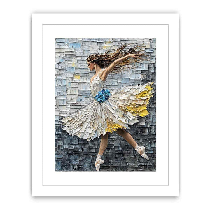 Ballerina Canvas Painting 
