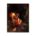 Garland sleeping beauty in forest by Pierre Auguste Cot