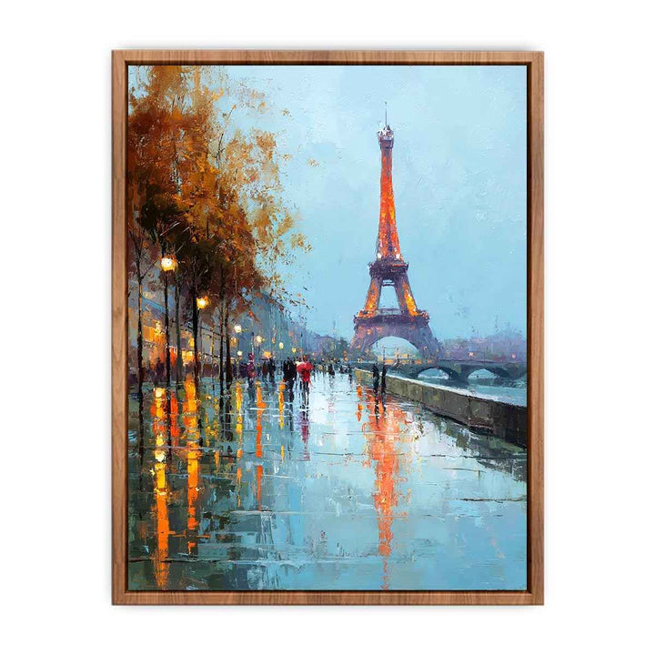 Parisian Sunset   Poster