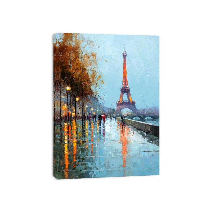 Parisian Sunset   Painting