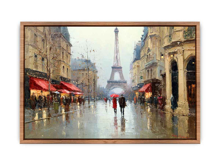 Eiffel Tower Reflections Poster