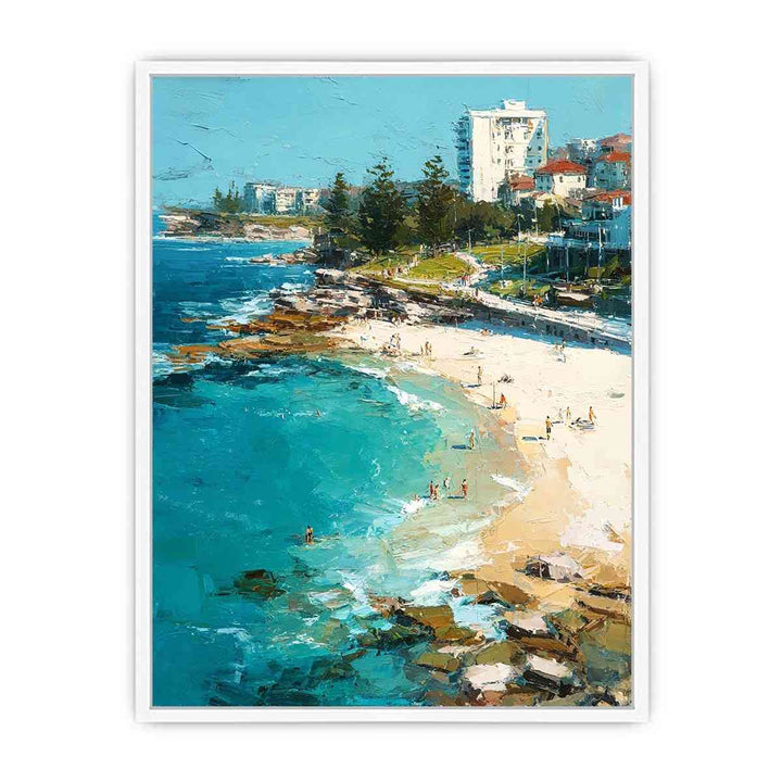 Tamara beach Framed Print
