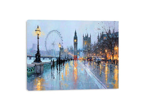 London Cityscape  Framed Print