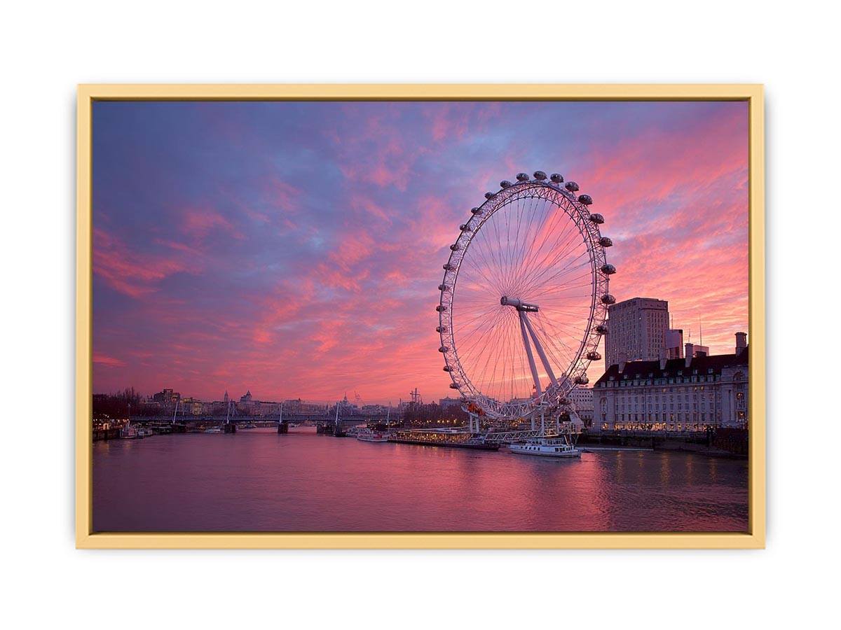 Timeless London Scene  Streched canvas