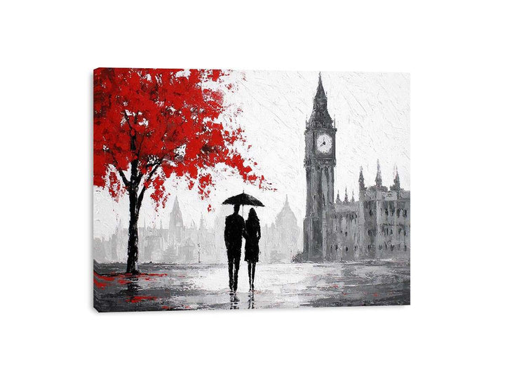 London Tower Romance Framed Print