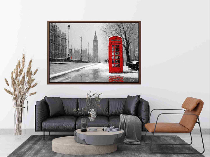 Timeless Red Booth Painting
