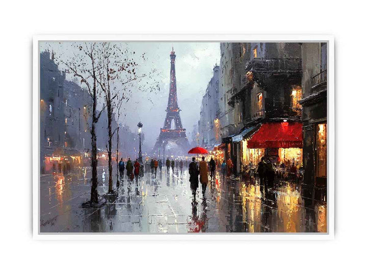 Paris Lights Framed Print