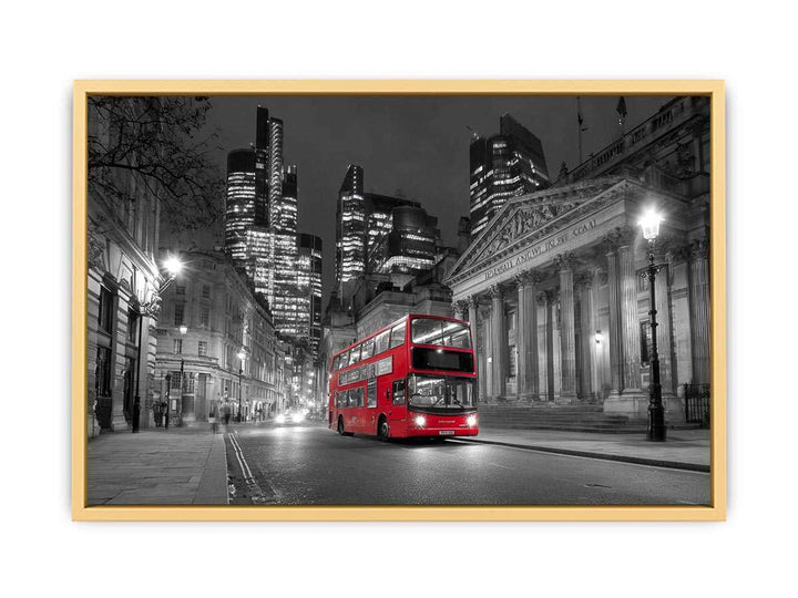 Classic London Scene  Streched canvas