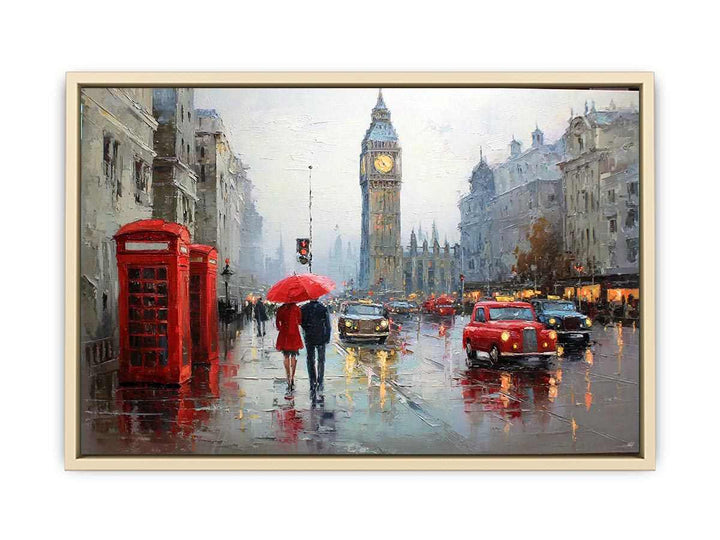 Love in London  Art Print