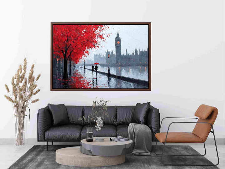 London Love Scene Painting