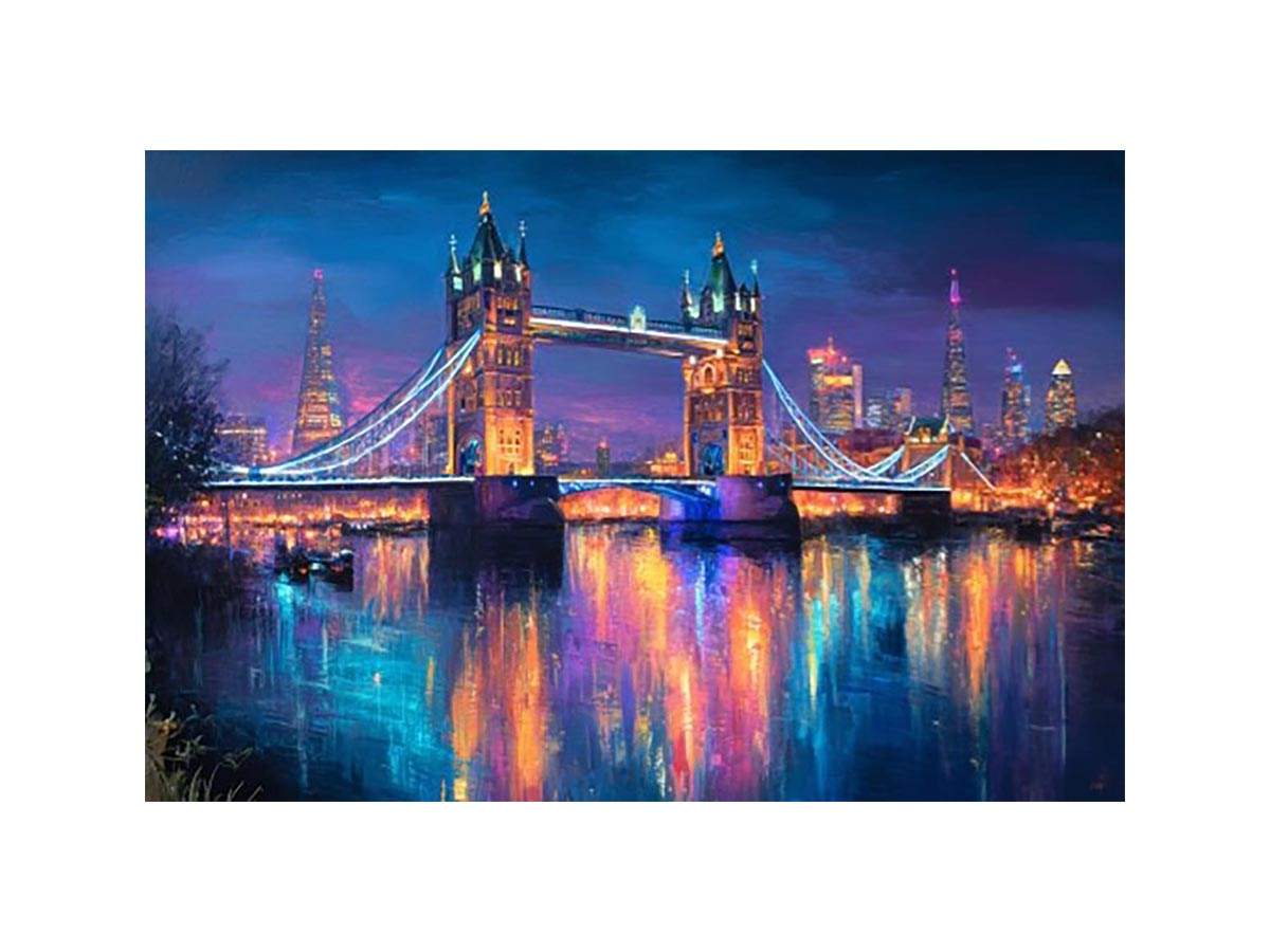 London Illuminated at Night