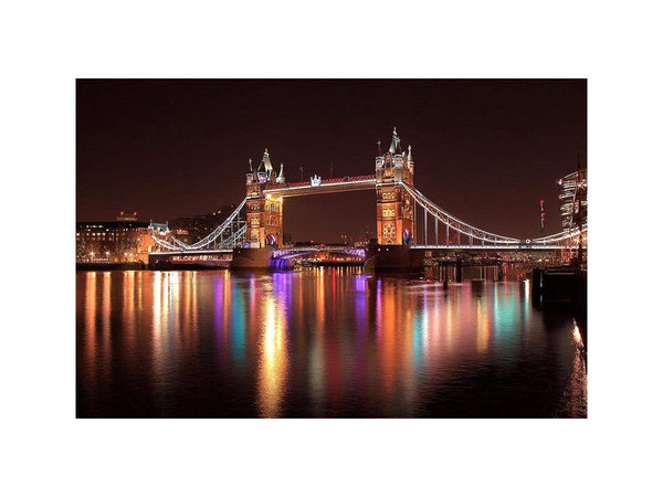 Iconic  londo  tower Bridge Illuminated at Night