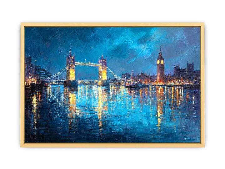 Timeless London Bridge  Streched canvas