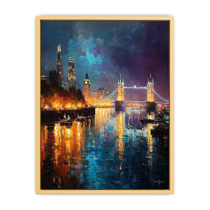 Vintage London  Streched canvas