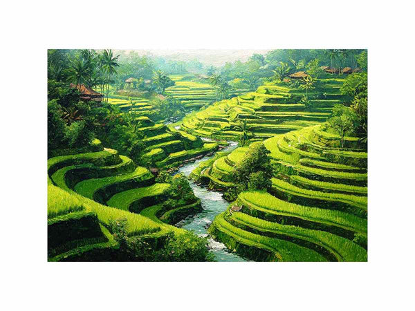 Rice Terrace paddy  bali