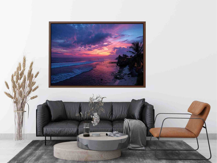 Bali Sunset Painting