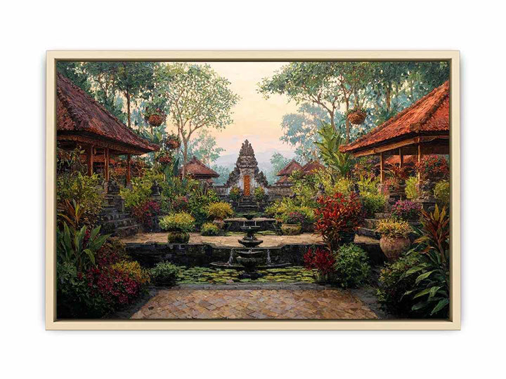 Bali Garden  Art Print