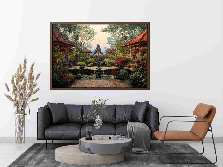 Bali Garden Painting