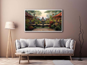 Bali Garden Painting