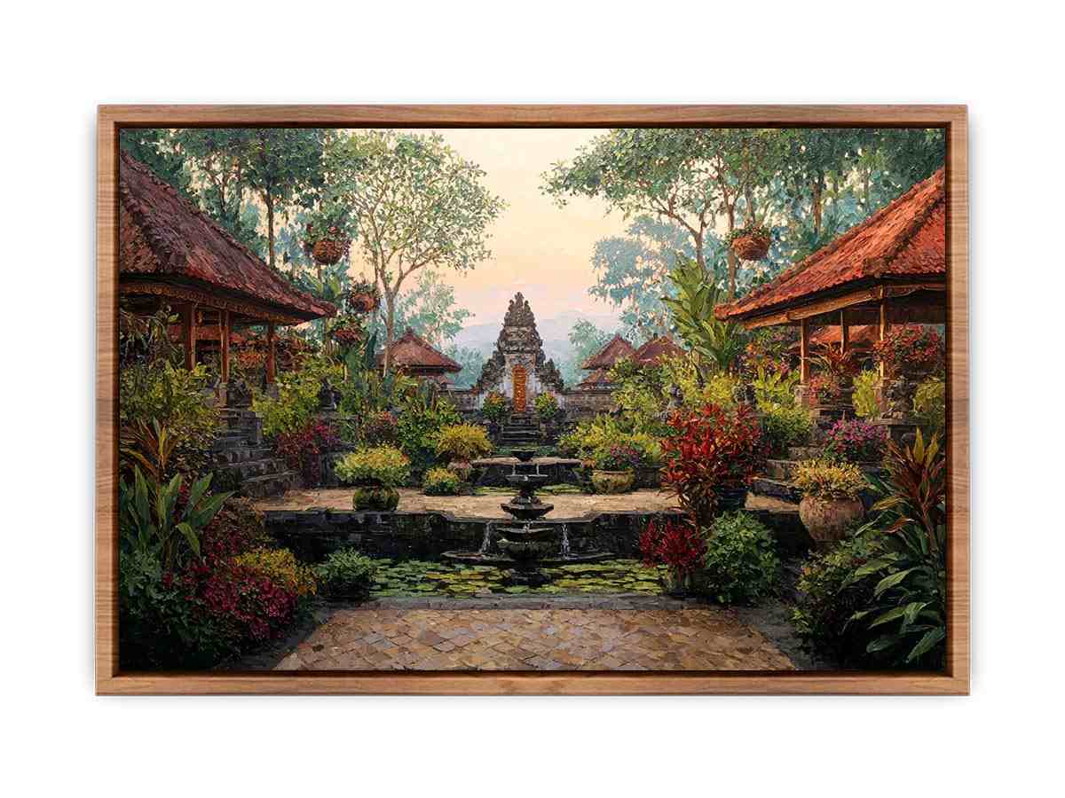 Bali Garden Poster