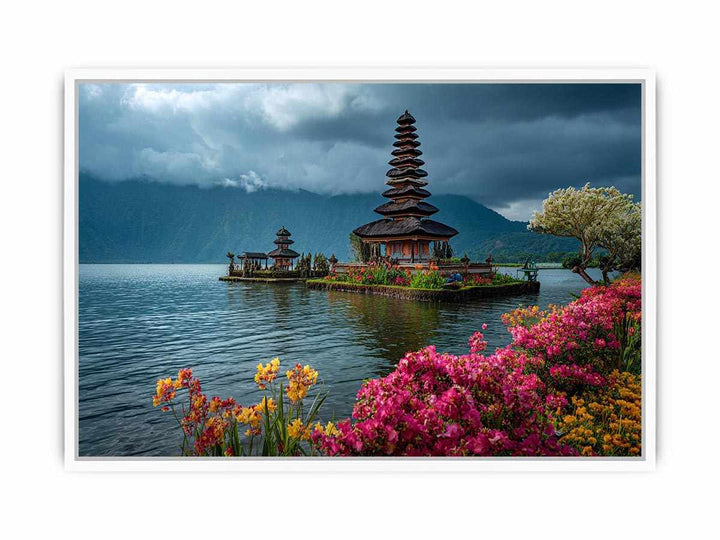 Bali Temple Framed Print