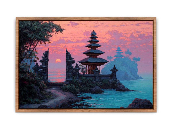 Bliss Bali Scene Poster