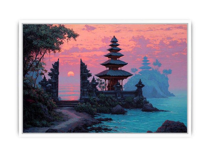 Bliss Bali Scene Framed Print