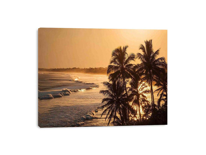 Blai Golden  Sunrise Painting