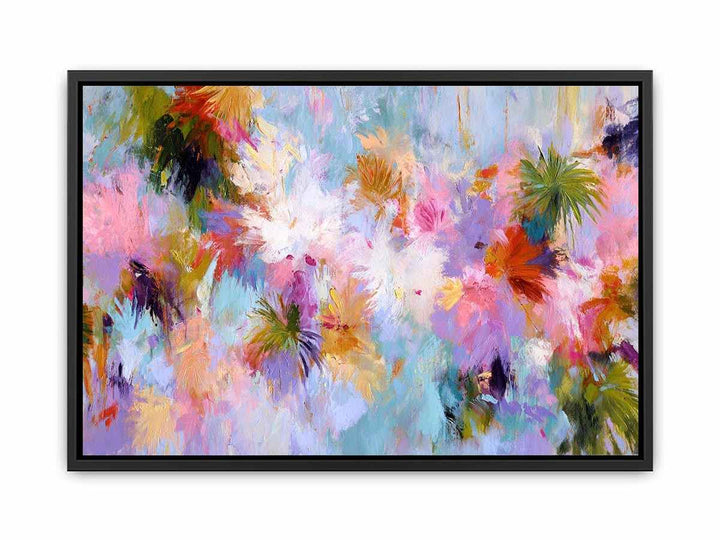 Tropical Bali Abstract  Canvas Print