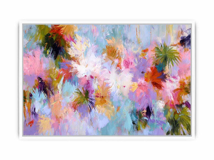 Tropical Bali Abstract Framed Print