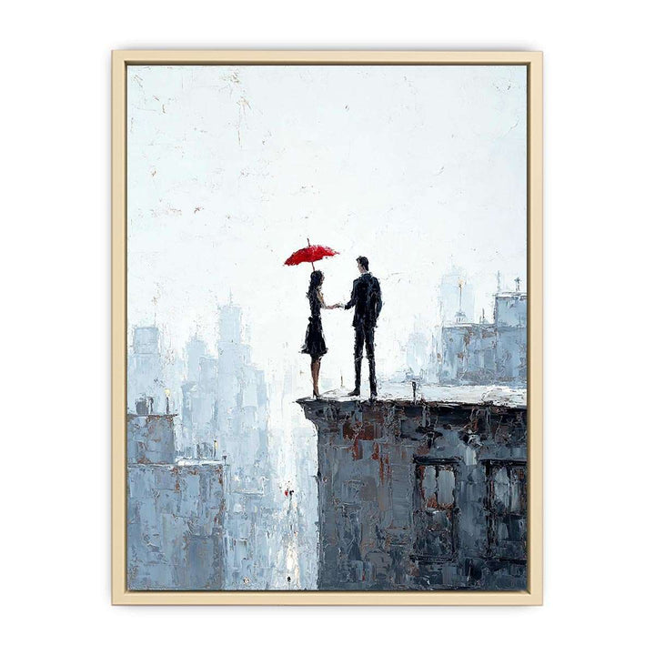 Love in Paris  Art Print