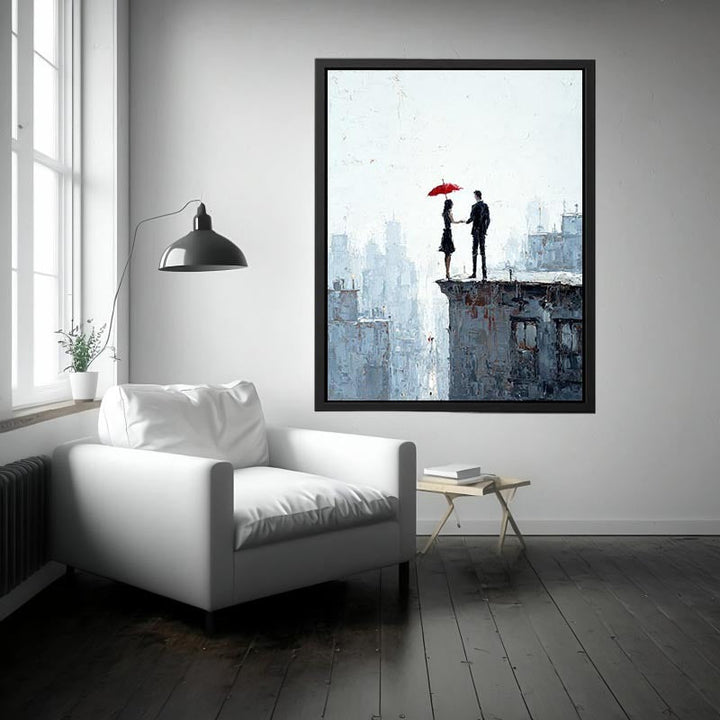 Love in Paris Painting