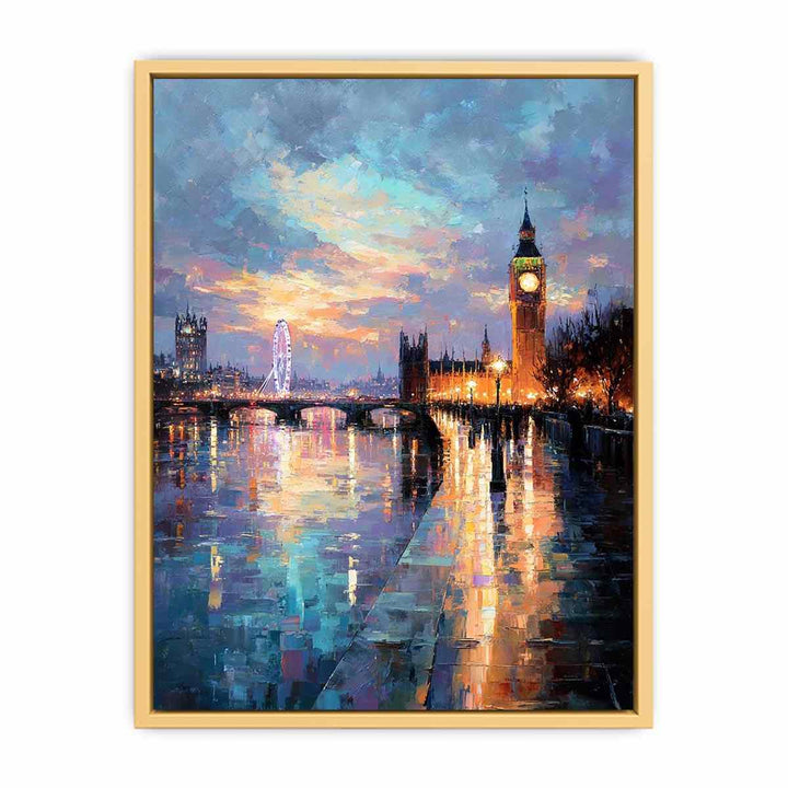 London Scene  Streched canvas