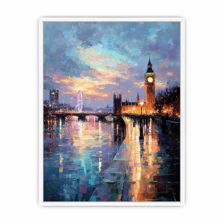 London Scene Framed Print