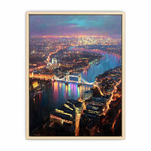 Bird���s Eye London  Art Print