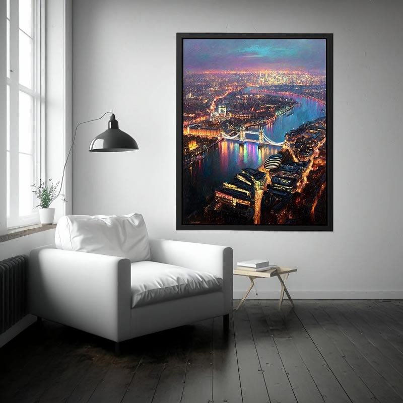 Bird���s Eye London Painting