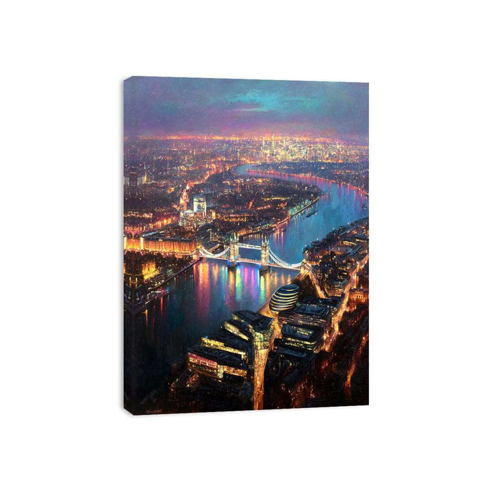 Bird’s Eye London Painting